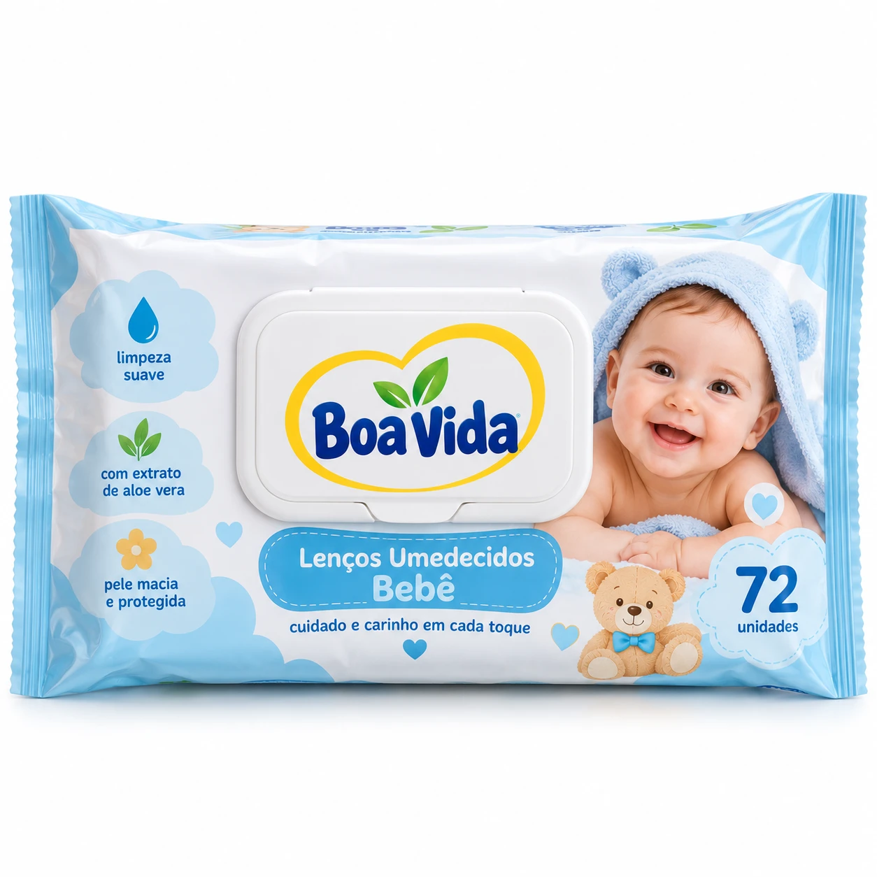 Lenços Umedecidos Bebê 72un