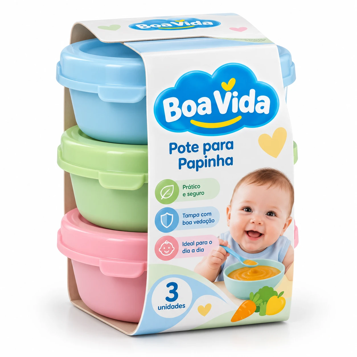 Pote para Papinha 3un