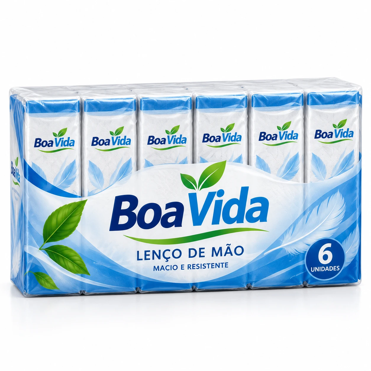 Lenço de Mão 6un