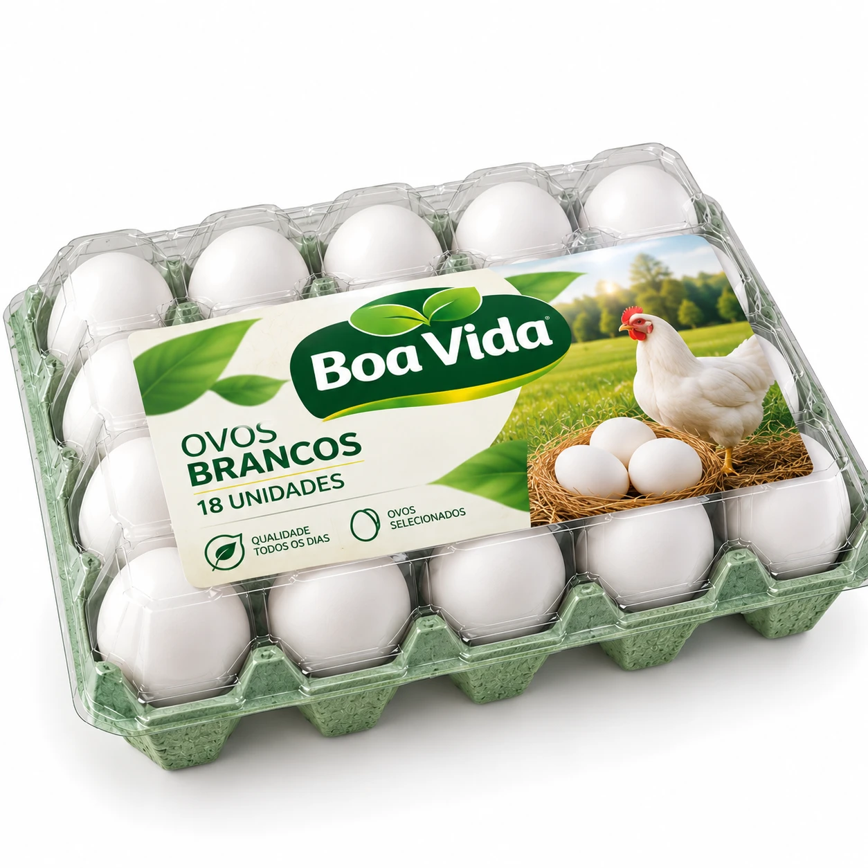 Ovos Brancos 18un