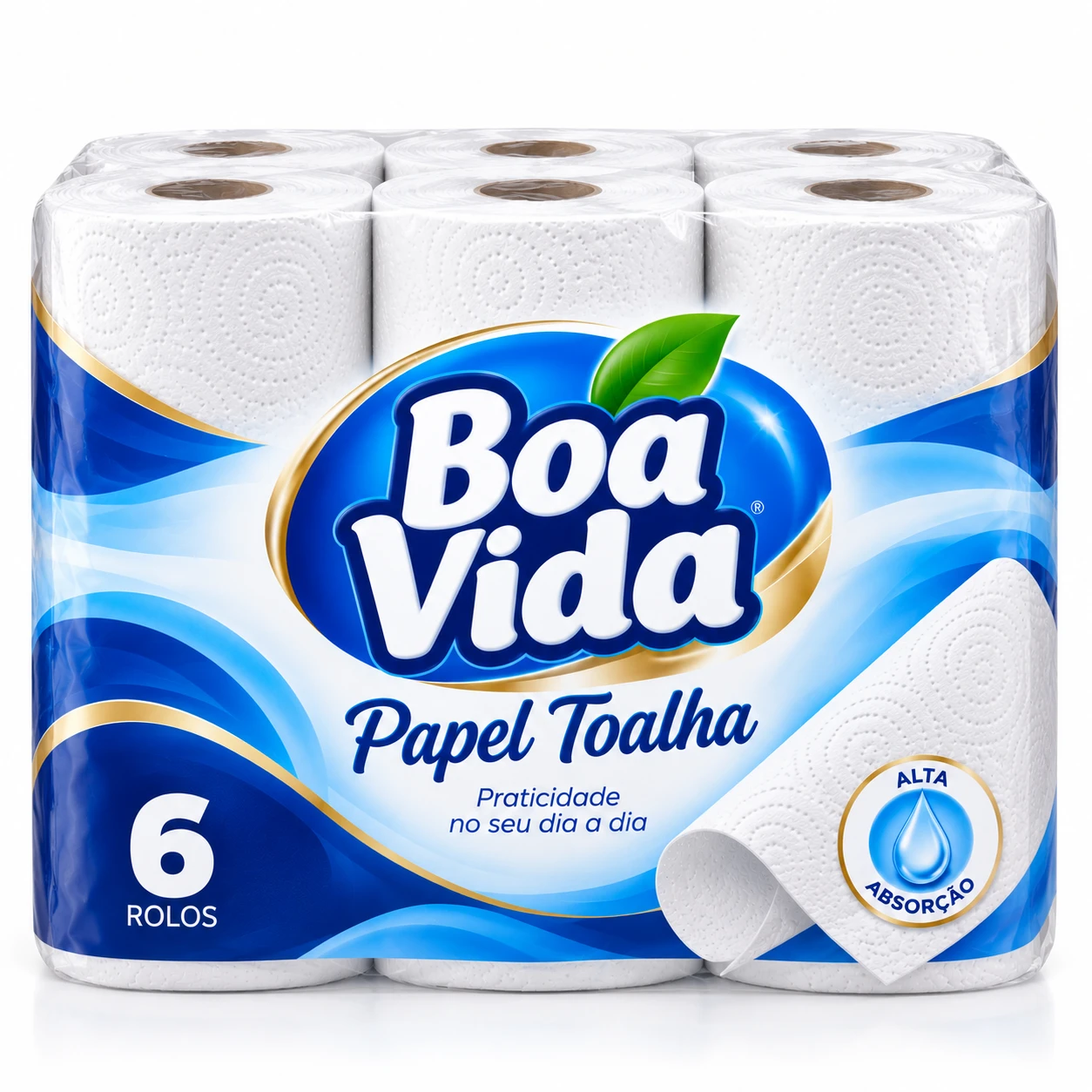 Papel Toalha 6un