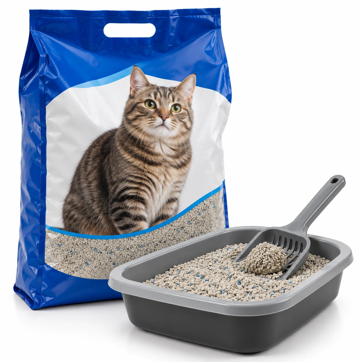 Areia Sanitária Bentonita 4kg